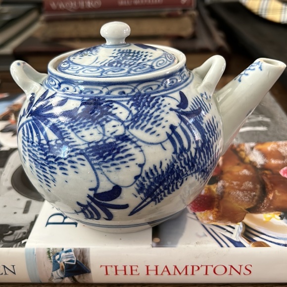 Blue teapot from Japan - Picture 3 of 5